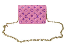 画像をギャラリービューアに読み込む, 新品同様品 LOUIS VUITTON ルイヴィトン ポシェットクッサン ピンクショルダーバッグ M80745 モノグラム 中古 4c071760