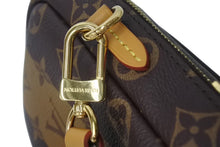 Load image into Gallery viewer, 極美品 LOUIS VUITTON ルイヴィトン モノグラム ダブル フォンポーチ LVメイド ミニショルダーバッグ M81005 PVC レザー ブラウン 中古 4c071763