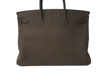 Load image into Gallery viewer, 新品同様品 HERMES エルメス バーキン40 トープ トゴ 40cm R刻印 シルバー金具 ハンドバッグ 中古 4c071764