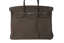 Load image into Gallery viewer, 新品同様品 HERMES エルメス バーキン40 トープ トゴ 40cm R刻印 シルバー金具 ハンドバッグ 中古 4c071764
