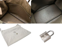 Load image into Gallery viewer, 新品同様品 HERMES エルメス バーキン40 トープ トゴ 40cm R刻印 シルバー金具 ハンドバッグ 中古 4c071764