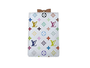 極美品 LOUIS VUITTON ルイヴィトン エテュイ ミロワール コンパクトミラー M92651 モノグラム マルチカラー PVC レザー 中古 4c071785