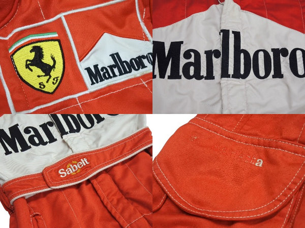 Marlboro Marlboro Racing Jacket Size S F1 Sports Lace Ferrari Patch Embroidery Red Good Condition Used 4c071792