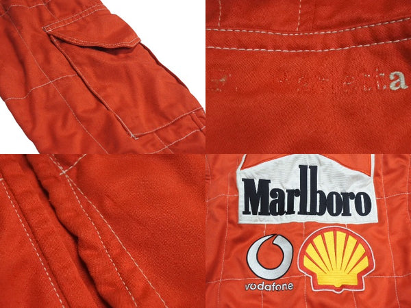 Marlboro Marlboro Racing Jacket Size S F1 Sports Lace Ferrari Patch Embroidery Red Good Condition Used 4c071792