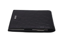 Load image into Gallery viewer, GUCCI グッチ メモパッド 手帳 手帳カバー 04317.2778 クロコ レザー ブラック ペン メモ帳 美品 中古 4c071796