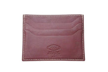 Load image into Gallery viewer, TOD`S トッズ カードケース パスケース 名刺入れ レザー 革 ボルドー ワインレッド 美品 中古 4c071797