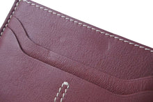 Load image into Gallery viewer, TOD`S トッズ カードケース パスケース 名刺入れ レザー 革 ボルドー ワインレッド 美品 中古 4c071797