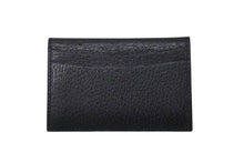 Load image into Gallery viewer, J.M.WESTON ジェイエムウエストン カードケース 名刺入れ パスケース レザー ブラック 美品 中古 4c071798