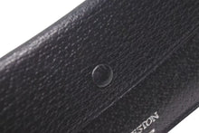Load image into Gallery viewer, J.M.WESTON ジェイエムウエストン カードケース 名刺入れ パスケース レザー ブラック 美品 中古 4c071798