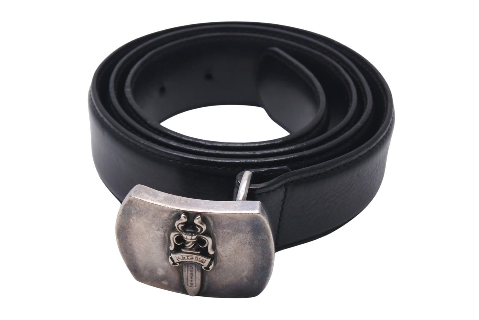 CHROME HEARTS クロムハーツ ダガーバックル 1.5 レザーベルト サイズ