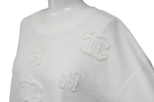 Load image into Gallery viewer, CHANEL シャネル スウェット ココマーク クルーズライン 20C ホワイト CCロゴアップリケ BIGスウェット コットン サイズXL 美品 中古 4c071826