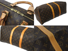 Load image into Gallery viewer, LOUIS VUITTON ルイヴィトン モノグラム キーポル45 ボストンバッグ M41428 ブラウン ゴールド金具 美品 中古 4c071834