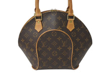 Load image into Gallery viewer, LOUISVUITTON ルイヴィトン エリプスPM ハンドバッグ モノグラム M51127 PVC ヌメ革 ブラウン ゴールド金具 美品 中古 4c071835