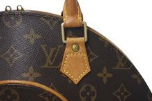 Load image into Gallery viewer, LOUISVUITTON ルイヴィトン エリプスPM ハンドバッグ モノグラム M51127 PVC ヌメ革 ブラウン ゴールド金具 美品 中古 4c071835