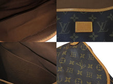 Load image into Gallery viewer, LOUIS VUITTON ルイヴィトン ソミュール35 ショルダーバッグ モノグラム M42254 PVC ヌメ革 ブラウン ゴールド金具 美品 中古 4c071852