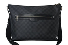 Load image into Gallery viewer, LOUISVUITTON ルイヴィトン ミックMM ショルダーバッグ ダミエ グラフィット N41106 PVCコーテングキャンバス ブラック 美品 中古 4c071853