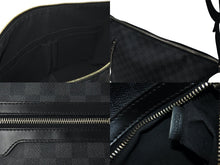 Load image into Gallery viewer, LOUISVUITTON ルイヴィトン ミックMM ショルダーバッグ ダミエ グラフィット N41106 PVCコーテングキャンバス ブラック 美品 中古 4c071853