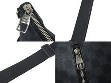 Load image into Gallery viewer, LOUISVUITTON ルイヴィトン ミックMM ショルダーバッグ ダミエ グラフィット N41106 PVCコーテングキャンバス ブラック 美品 中古 4c071853