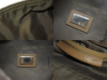 Load image into Gallery viewer, FENDI フェンディ ズッカ柄 ミニボストン 8BL068 キャンバス レザー ベージュ ゴールド金具 美品 中古 4c071855