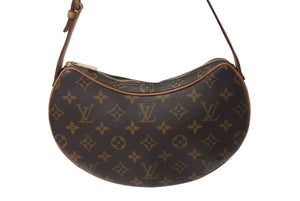 LOUIS VUITTON ルイヴィトン ハンドバッグ クロワッサンPM M51510 モノグラムキャンバス ブラウン 美品 中古 4c071862