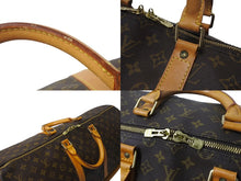 Load image into Gallery viewer, LOUIS VUITTON ルイヴィトン キーポルバンドリエール55 ボストンバッグ M41414 モノグラム PVC レザー ブラウン 美品 中古 4c071864