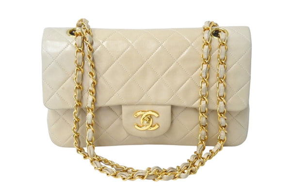 CHANEL Shoulder bag Matelasse 23 No. 4 W flap Beige Gold hardware Good condition Used 4c071865