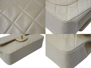 CHANEL Shoulder bag Matelasse 23 No. 4 W flap Beige Gold hardware Good condition Used 4c071865