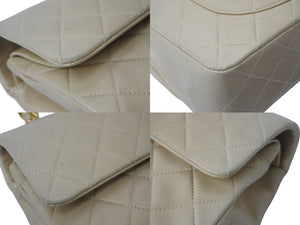 CHANEL Shoulder bag Matelasse 23 No. 4 W flap Beige Gold hardware Good condition Used 4c071865