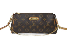 Load image into Gallery viewer, LOUIS VUITTON ルイヴィトン エヴァ 2WAYショルダーバッグ M95567 モノグラム ブラウン ゴールド金具 美品 中古 4c071876