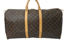 Load image into Gallery viewer, LOUIS VUITTON ルイヴィトン キーポル55 ボストンバッグ M41414 モノグラム ブラウン ゴールド金具 美品 中古 4c071879