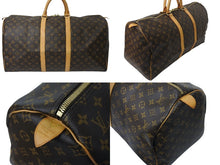 Load image into Gallery viewer, LOUIS VUITTON ルイヴィトン キーポル55 ボストンバッグ M41414 モノグラム ブラウン ゴールド金具 美品 中古 4c071879