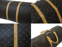 Load image into Gallery viewer, LOUIS VUITTON ルイヴィトン キーポル55 ボストンバッグ M41414 モノグラム ブラウン ゴールド金具 美品 中古 4c071879