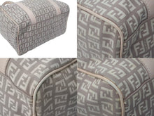 画像をギャラリービューアに読み込む, FENDI フェンディ ミニボストンバッグ ボストンバッグ バッグ キャンバス レザー ベージュ ピンク 2104102047852 美品 中古 4c071880