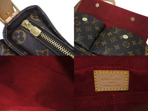 極美品 LOUISVUITTON ルイヴィトン ヴィバシテGM ワンショルダーバッグ M51163 モノグラム PVC レザー ゴールド金具 中古 4c071885