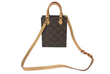 画像をギャラリービューアに読み込む, 新品同様品 LOUIS VUITTON ルイヴィトン プティットサックプラ ハンドバッグ M69442 2WAY モノグラム ブラウン ゴールド金具 中古 4c071893