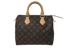 極美品 LOUIS VUITTON ルイヴィトン ハンドバッグ スピーディ25 モノグラム M41109 ゴールド金具 中古 4c071899