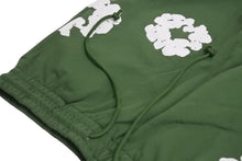 画像をギャラリービューアに読み込む, 新品未使用 DenimTears デニムティアーズ TheCottonWreathSweatpants ザコットンリーススウェットパンツ カーキ ホワイト XL 中古 4c071910