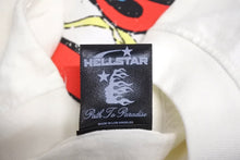 Load image into Gallery viewer, 新品未使用 Hellstar ヘルスター Heaven On Earth ヘブンオアアース 半袖Tシャツ コットン ホワイト マルチカラー サイズM 中古 4c071919