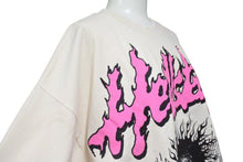 画像をギャラリービューアに読み込む, 新品未使用品 Hellstar studious ヘルスター sleeve tee tシャツ コットン ベージュ プリント BAEB6FB6 サイズL 4c071922
