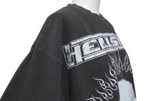 Load image into Gallery viewer, 新品未使用品 Hellstar studious ヘルスター sleeve tee tシャツ コットン グレー ホワイト OD4F1BE8 プリント サイズM 4c071923