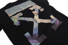 画像をギャラリービューアに読み込む, 新品未使用品 OFF-WHITE オフホワイト 半袖Tシャツ ブラック マルチカラー サイズXXS 23B90CA6 中古 4c071925