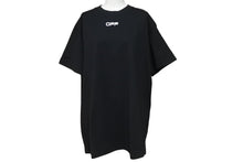 Load image into Gallery viewer, 新品未使用品 OFF-WHITE オフホワイト エアポートテープ TEE 半袖Tシャツ ブラック サイズXS OMAA027S201850 中古 4c071926