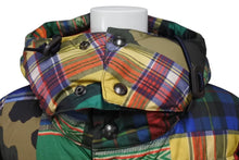 Load image into Gallery viewer, POLO RALPH LAUREN ポロラルフローレン PATCHWORK DOWN JACKET クレイジーパターン ダウンジャケット XLサイズ 710716328002 美品 中古 4c071929