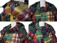 Load image into Gallery viewer, POLO RALPH LAUREN ポロラルフローレン PATCHWORK DOWN JACKET クレイジーパターン ダウンジャケット XLサイズ 710716328002 美品 中古 4c071929