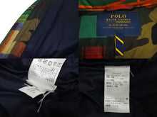 Load image into Gallery viewer, POLO RALPH LAUREN ポロラルフローレン PATCHWORK DOWN JACKET クレイジーパターン ダウンジャケット XLサイズ 710716328002 美品 中古 4c071929