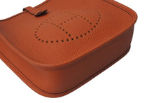 Load image into Gallery viewer, 新品未使用 HERMES エルメス エヴリン TPM ショルダーバッグ トリヨンクレマンス オレンジ ゴールド金具 B刻印 2023年製 中古 4c071965