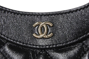 新品未使用 CHANEL シャネル シャネル31 ナノ ショルダーバッグ AP3656 ラムスキン ココマーク ブラック ランダム番台 W20cm 中古 4c071990