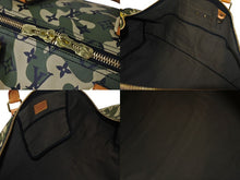 画像をギャラリービューアに読み込む, LOUIS VUITTON ルイヴィトン ×村上隆 キーポルバンドリエール55 モノグラムモフラージュ M95774 ゴールド金具 美品 中古4c071993