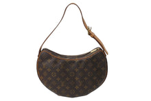 Load image into Gallery viewer, LOUIS VUITTON ルイヴィトン ハンドバッグ クロワッサンMM M51512 モノグラムキャンバス ブラウン 美品 中古 4c071995