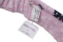 Load image into Gallery viewer, 新品未使用 CHANEL シャネル ココマーク サンバイザー 帽子 キャップ コットン ピンク ブラック 中古 4c072009